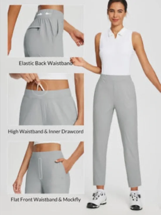 Baleaf UPF 50+ High-Rise 4 Pocket Pant 26" - Picture 2 of 5